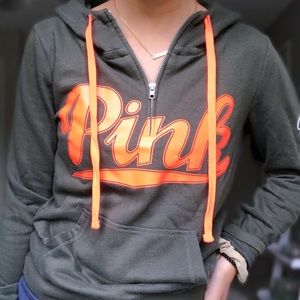 Pink hoodie